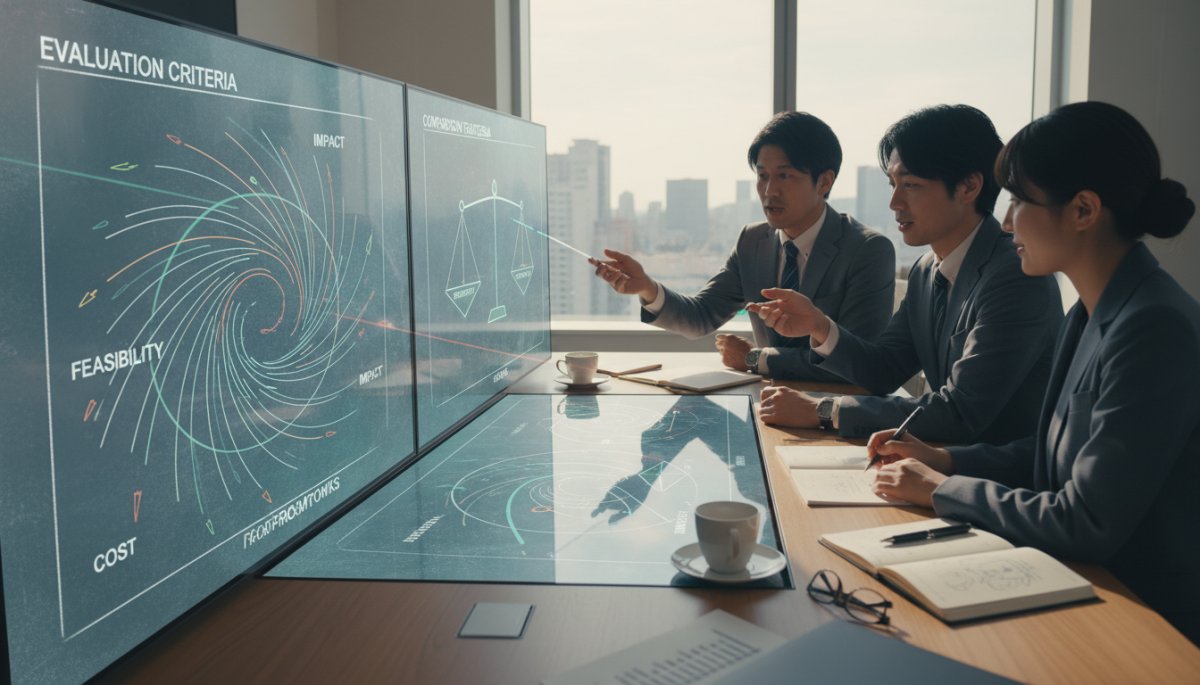 SEO対策会社の選定基準とサービス比較の視覚化